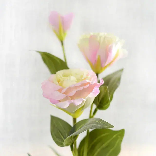 6 Heads/Bouquet Eustoma Artificial Silk Flowers  