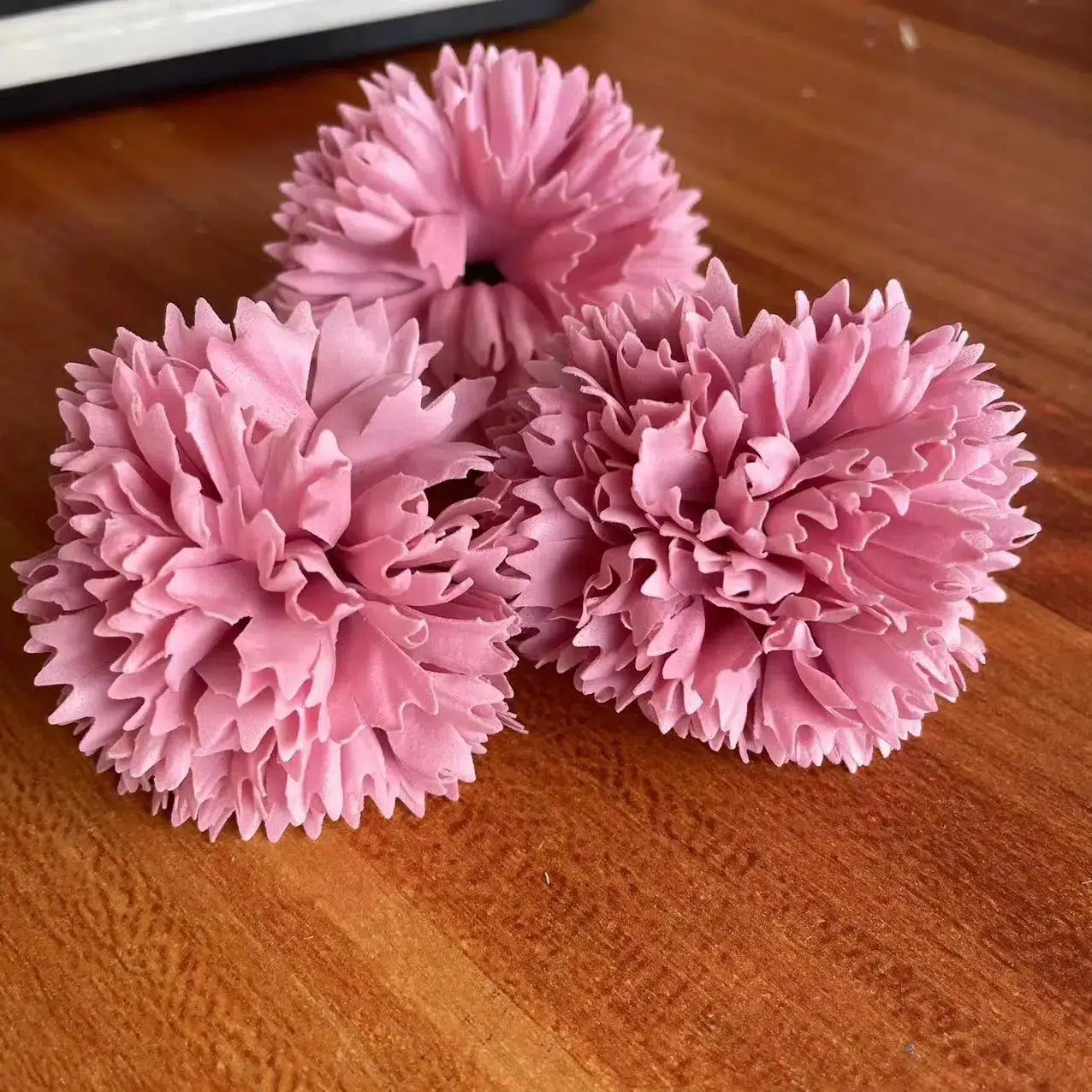 6*5CM Head/15PCS Preserved Carnations Heads Artificial  