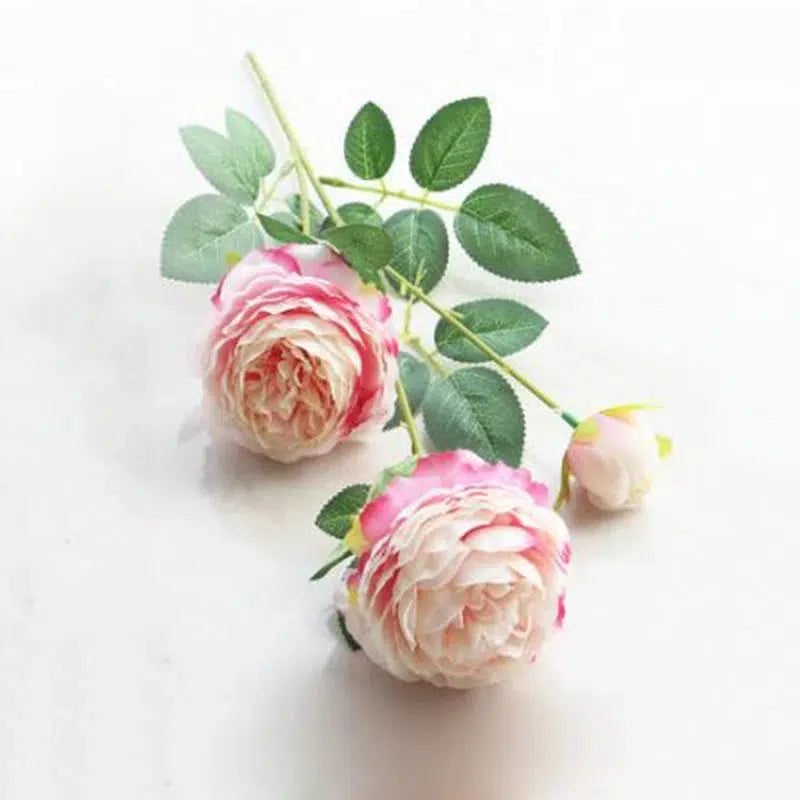 65cm Artificial Flower Peony Bouquet 3 Head  