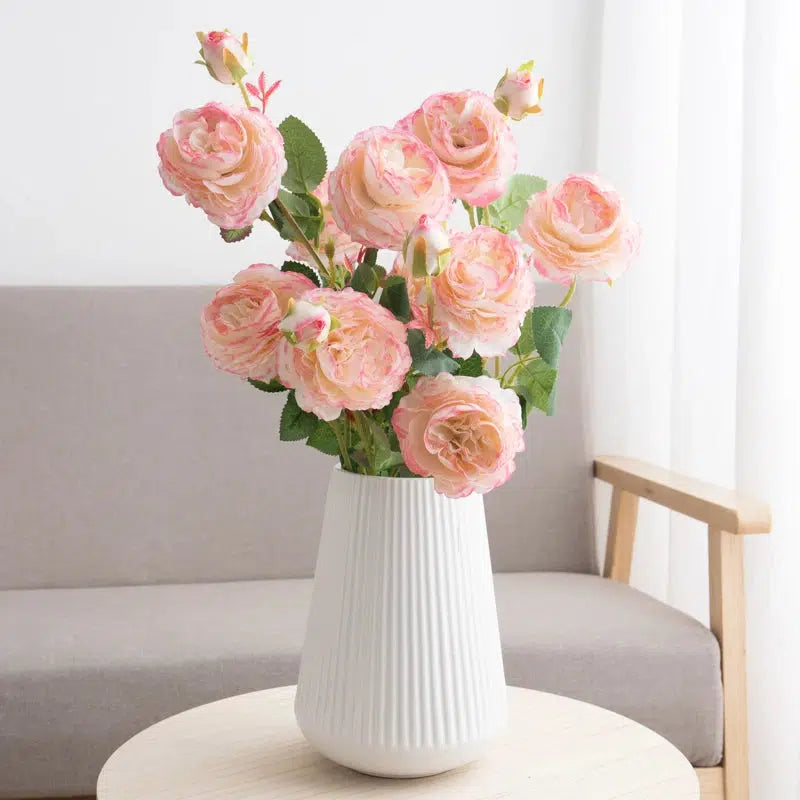 65cm Artificial Flower Peony Bouquet 3 Head  