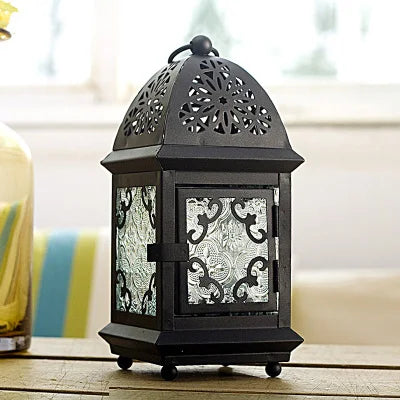 Decor Metal Wall Hanging Candle Holders Glass  