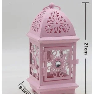 Decor Metal Wall Hanging Candle Holders Glass  