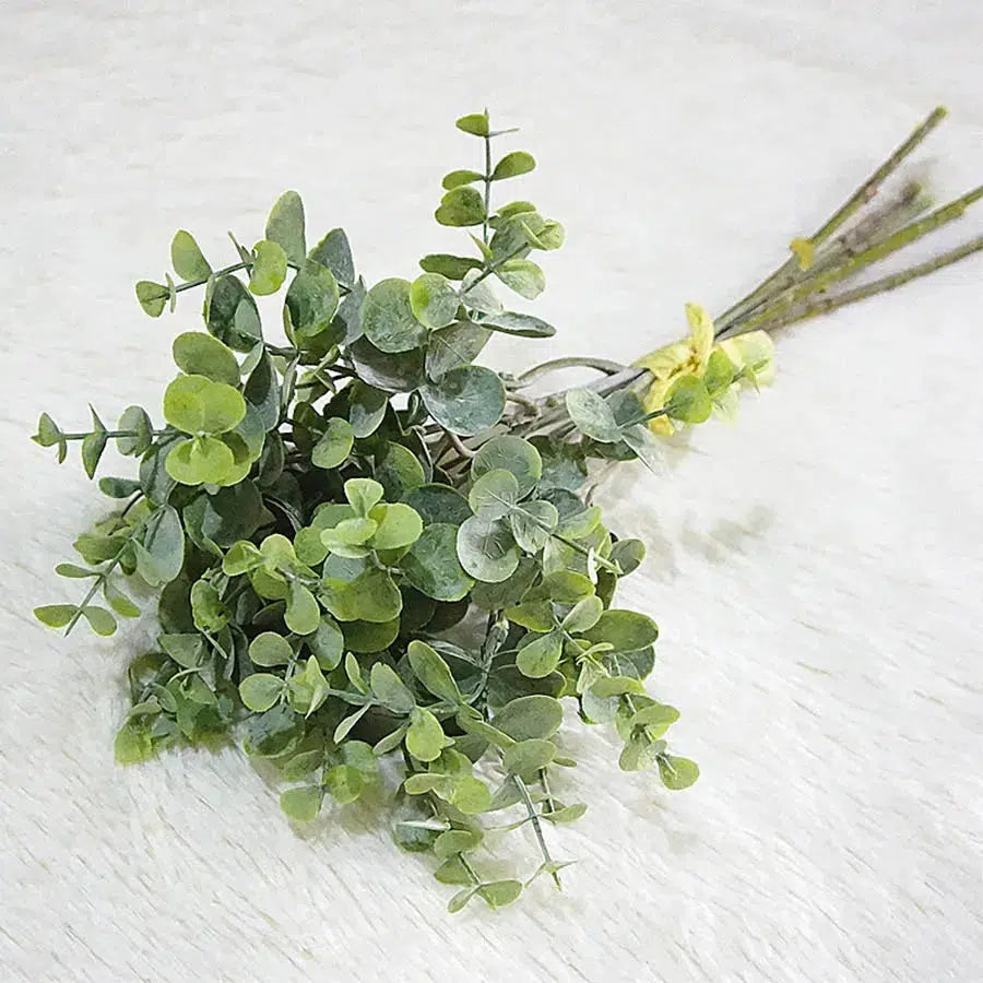 6pcs bunch artificial flowers eucalyptus  