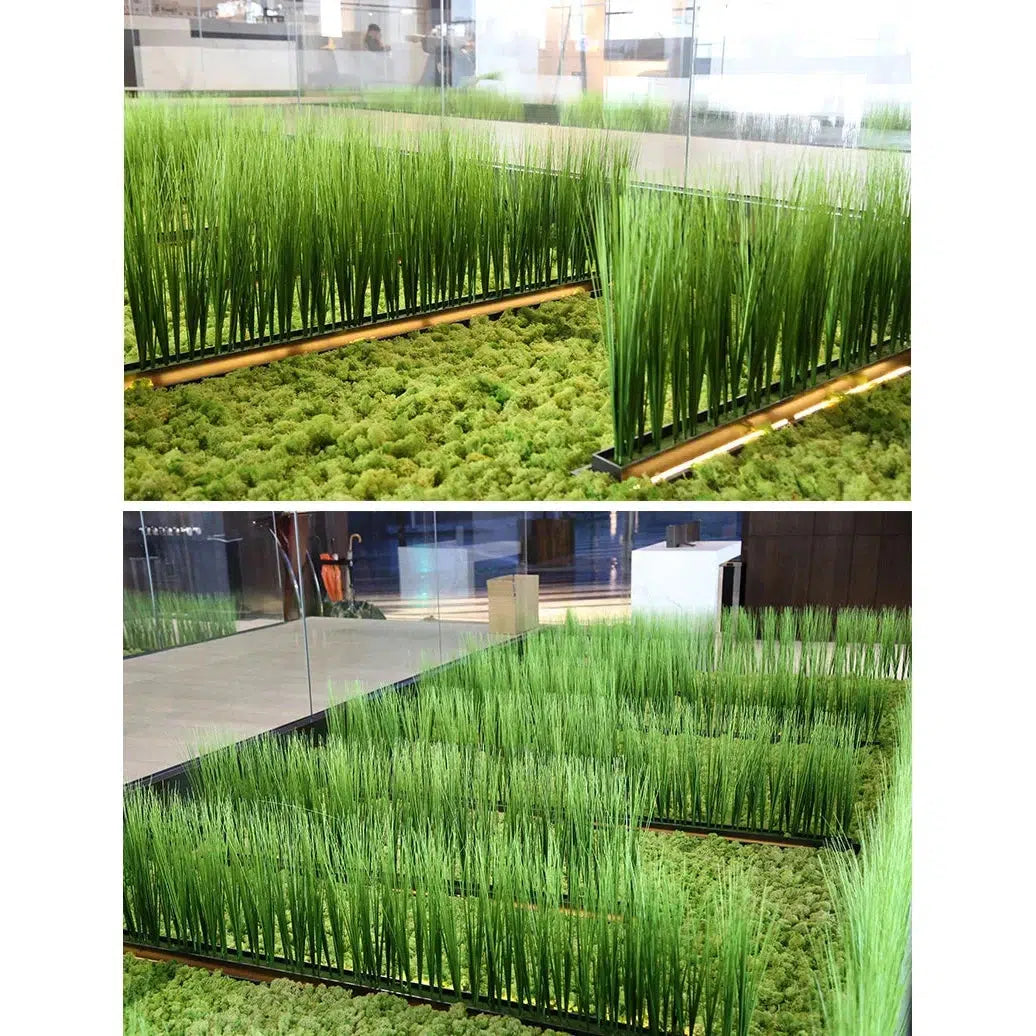 81cm 10pcs Artificial Reed Grass Plants Bouquet Plastic Onion Grass  