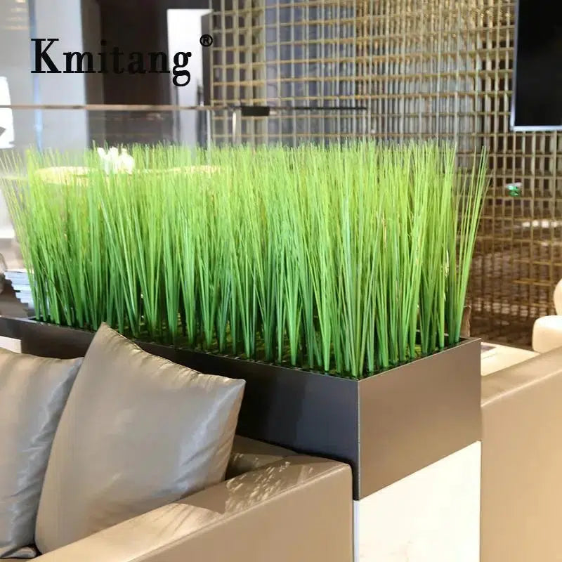 81cm 10pcs Artificial Reed Grass Plants Bouquet Plastic Onion Grass  