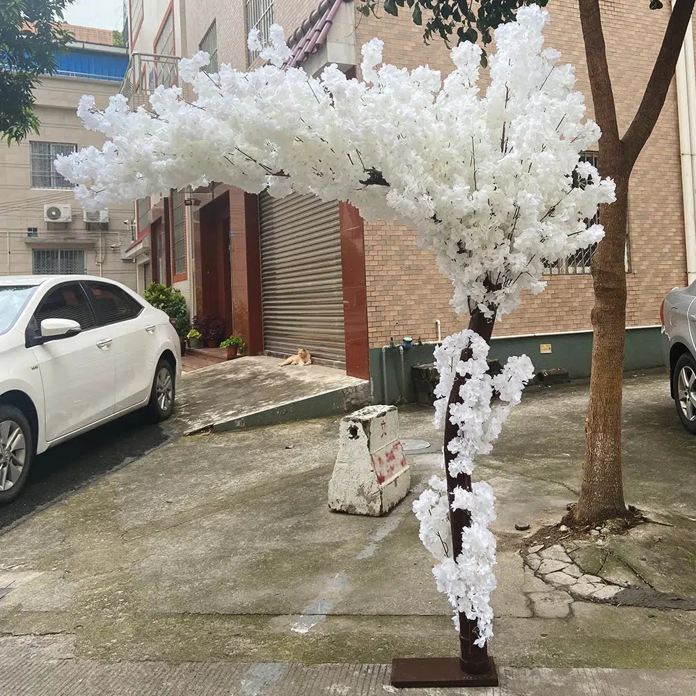 Artificial Cherry Tree Plant Wedding Decoration Peach Tree  