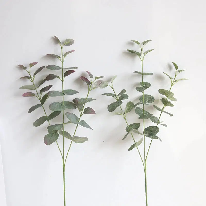 Artificial Eucalyptus Leaves Branches European Bouquet  