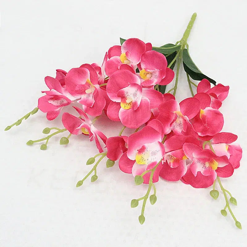 Artificial Flower Bouquet Phalaenopsis Dancing Orchid  