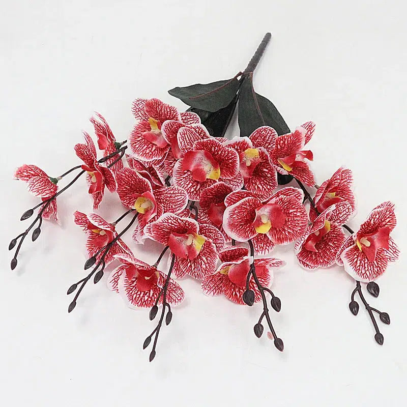 Artificial Flower Bouquet Phalaenopsis Dancing Orchid  