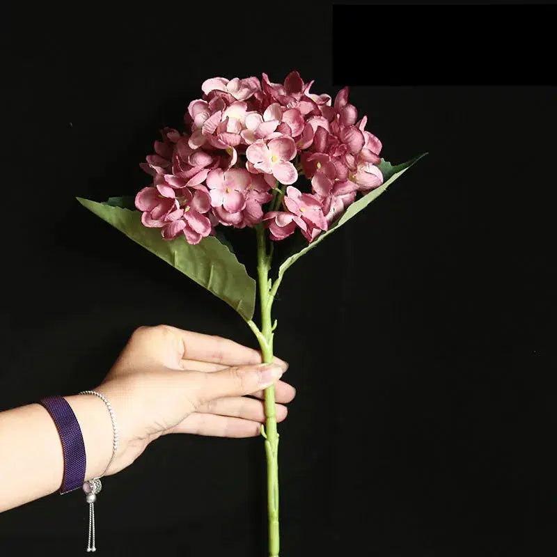 Artificial Flower Hydrangea Branch Wedding Bouquet  