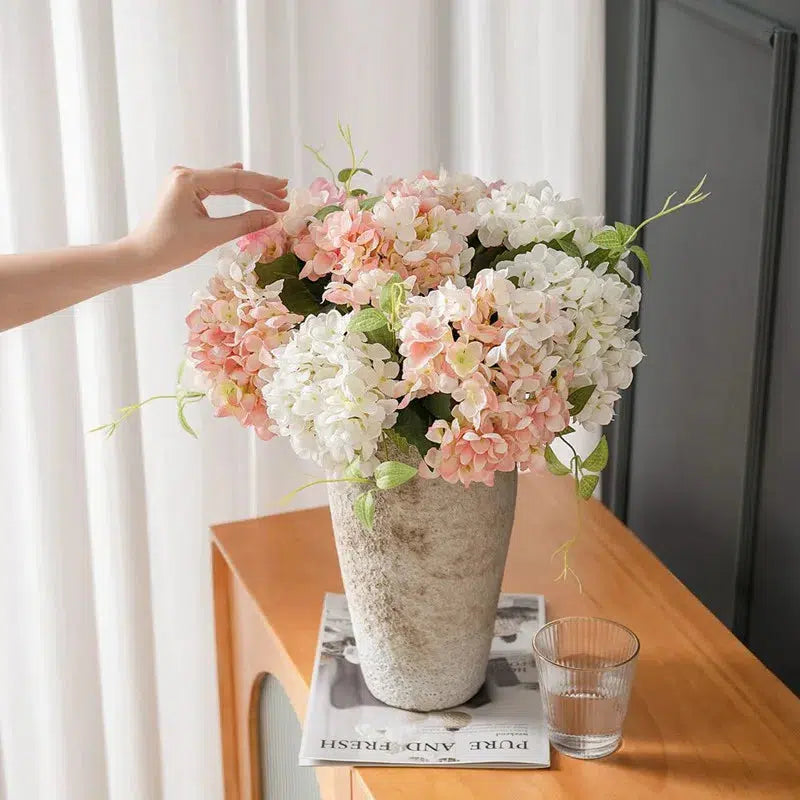 Artificial Flower Hydrangea Branch Wedding Bouquet  