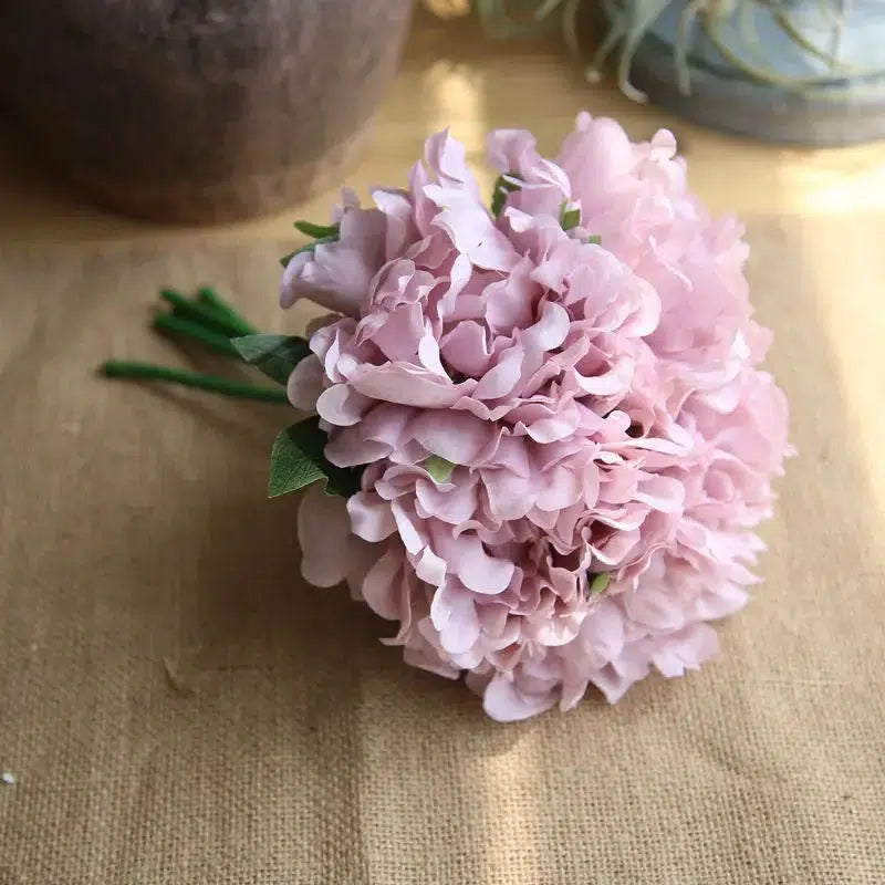 Artificial Flower Peony Wedding Flower Bridal Bouquet  