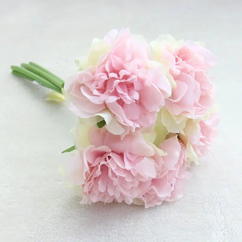 Artificial Flower Silk Peony Wedding Bouquet Decor  