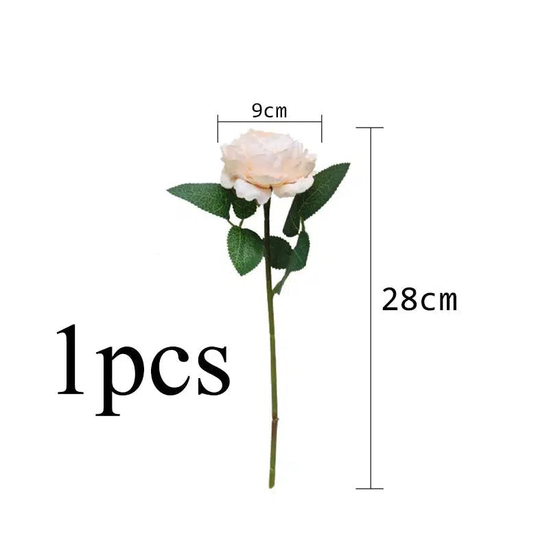 Artificial flowers for decoration Rose Peony Silk  