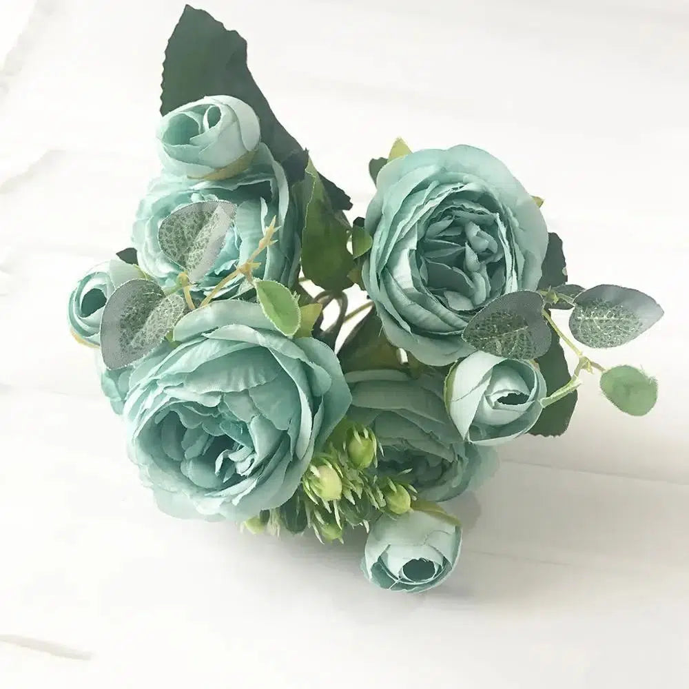 Artificial flowers for decoration Rose Peony Silk  