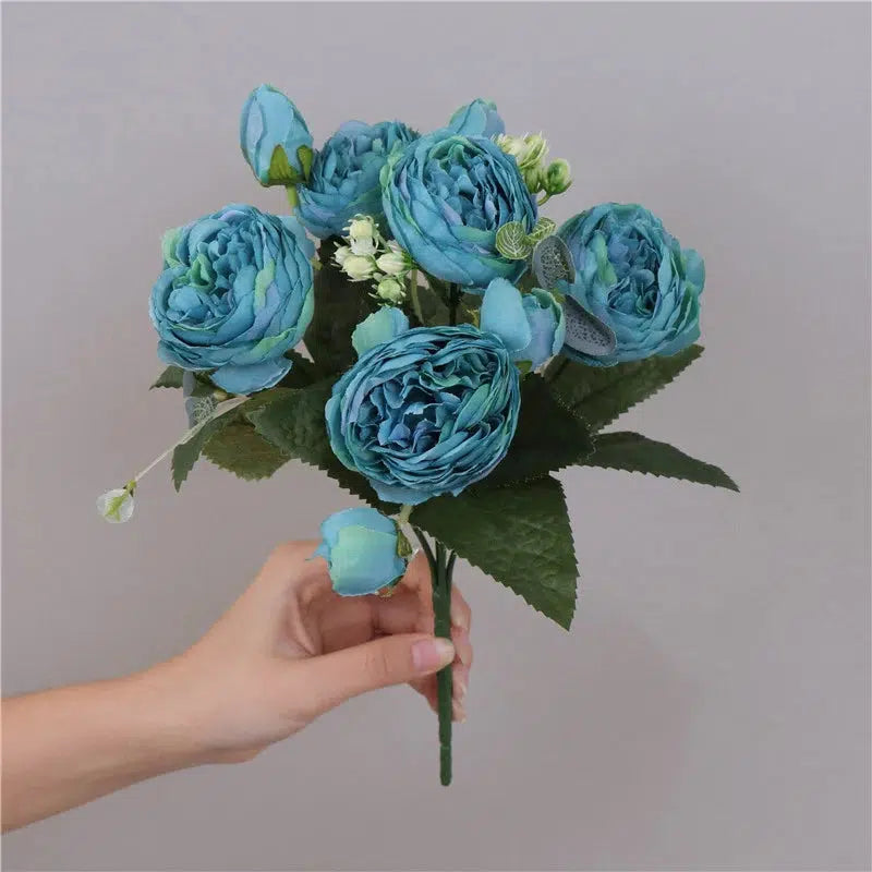 Artificial flowers for decoration Rose Peony Silk  