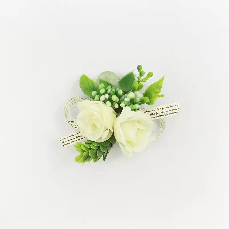 Boutonnieres Buttonhole Rose Brooch & Wedding Corsages  