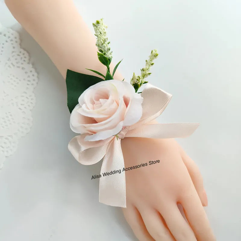 Bridal Bridesmaid Wedding Bouquet Boutonniere  