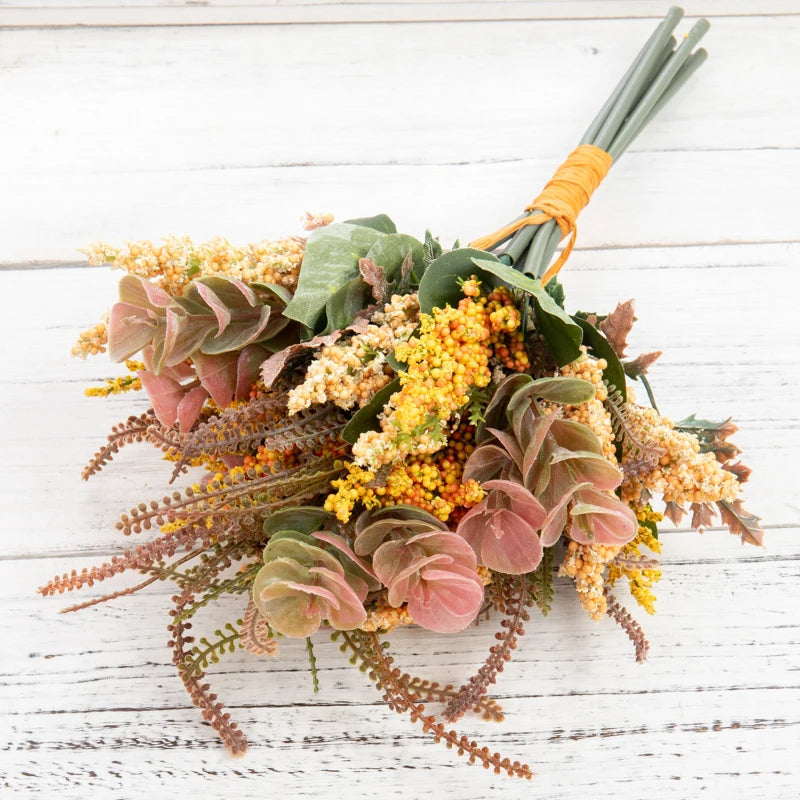 Bubble Grass DIY Artificial Flowers Natural Hand Bouquet  