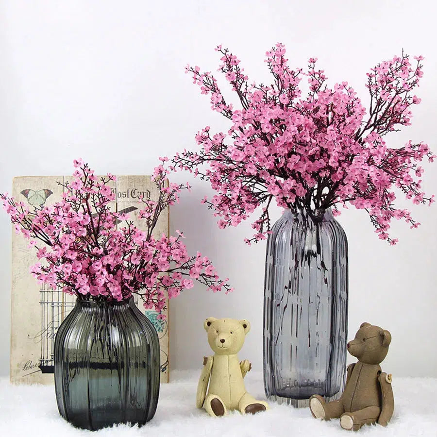 Cherry Blossoms Artificial Flowers &#39;s Babies Breath Gypsophila  