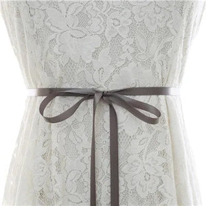Diamond Belt Silver Rhinestone Wedding Belt Sash Crystal Bridal Belt-Wedding Belt-My Online Wedding Store