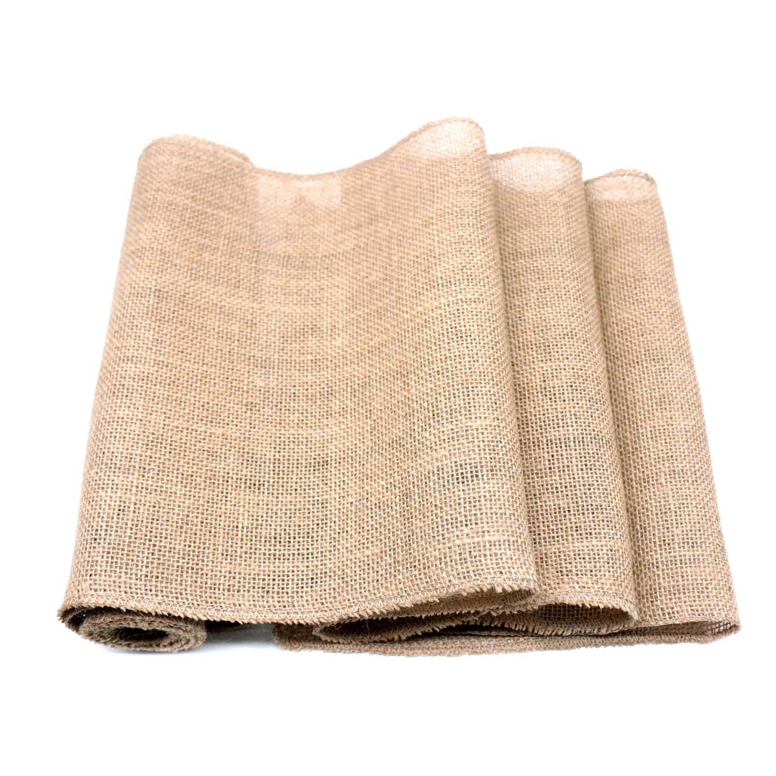 Vintage Burlap Hessian Table Runner Natural Jute  