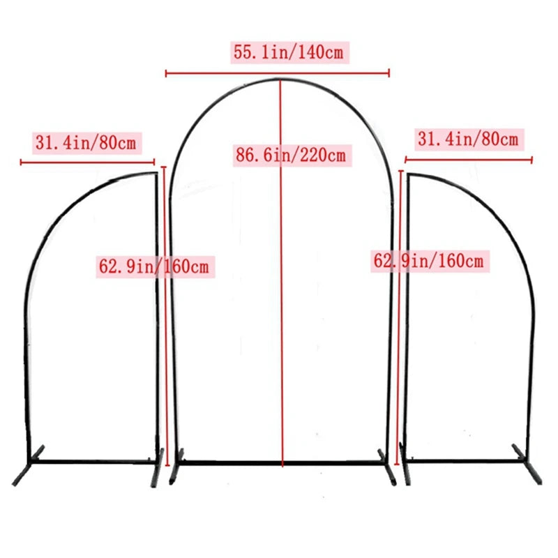 Wedding Arch Set Background Flower Stand  