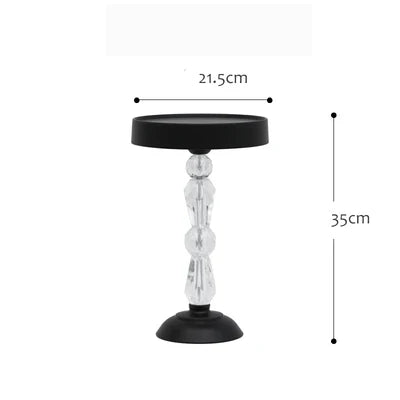 Black Cake Stand Wave Design  