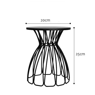 Black Cake Stand Wave Design  