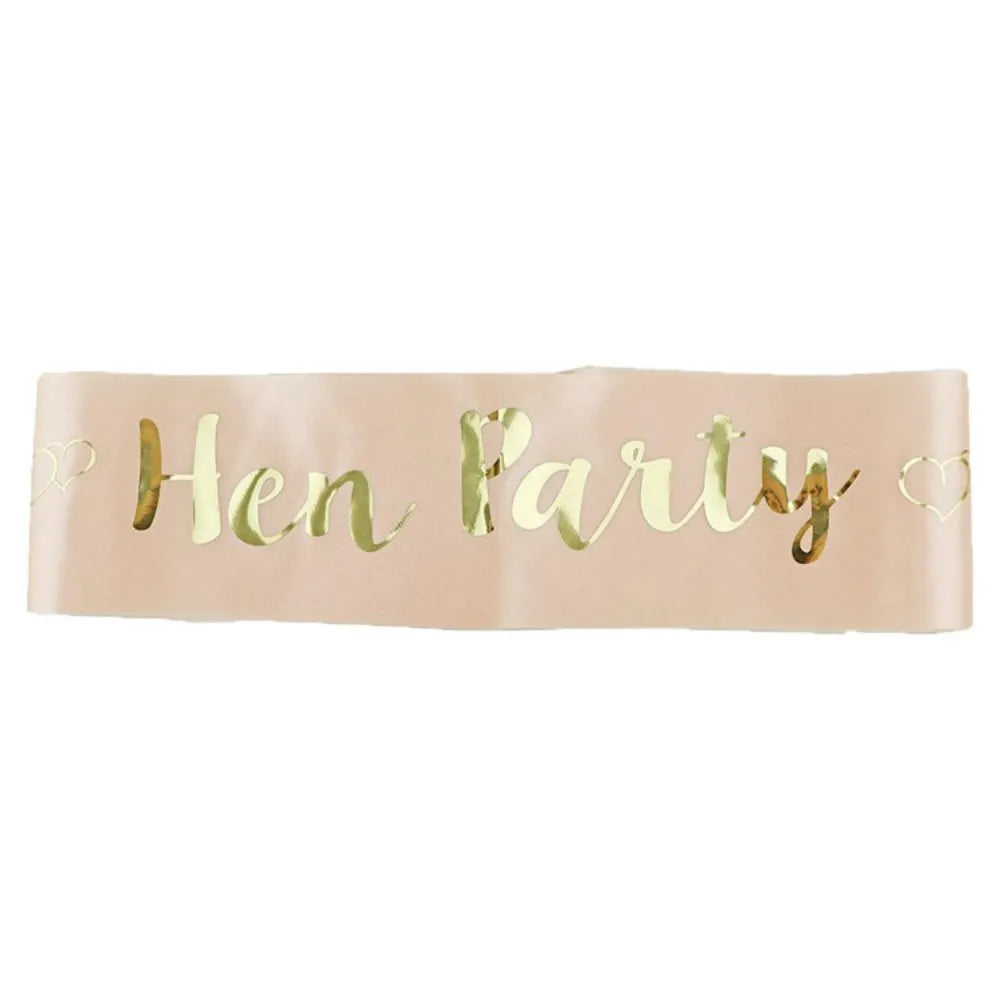 Team Bride To Be Satin Sash Hen Night Party Bachelorette  