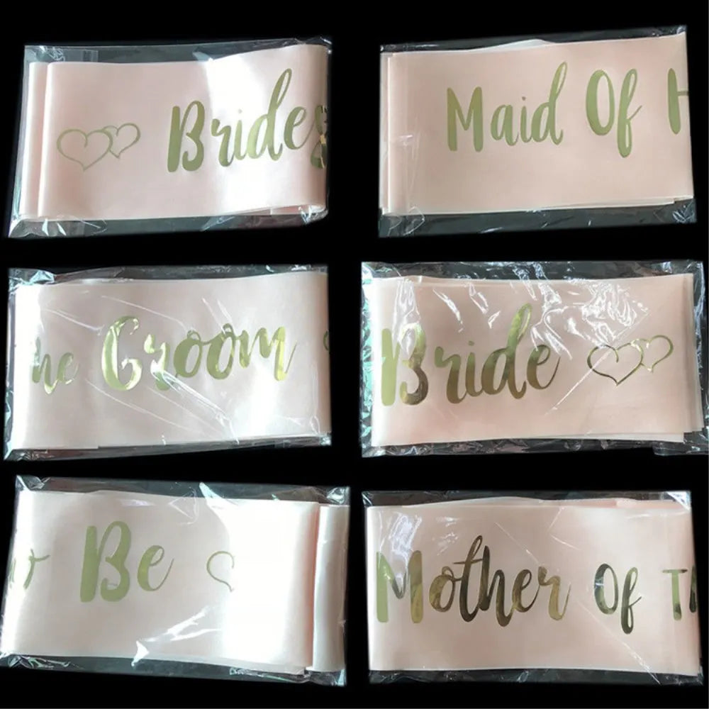 Team Bride To Be Satin Sash Hen Night Party Bachelorette  