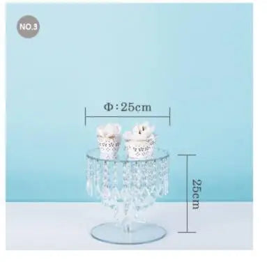 Wedding acrylic multi-layer cake stand  