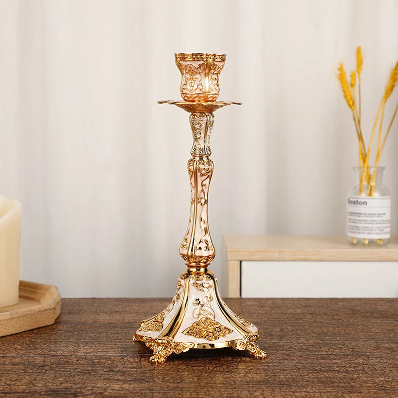 Luxury Candle Holders Tabletop Stand Candlestick  