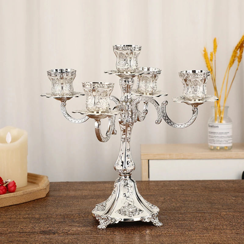 Luxury Candle Holders Tabletop Stand Candlestick  