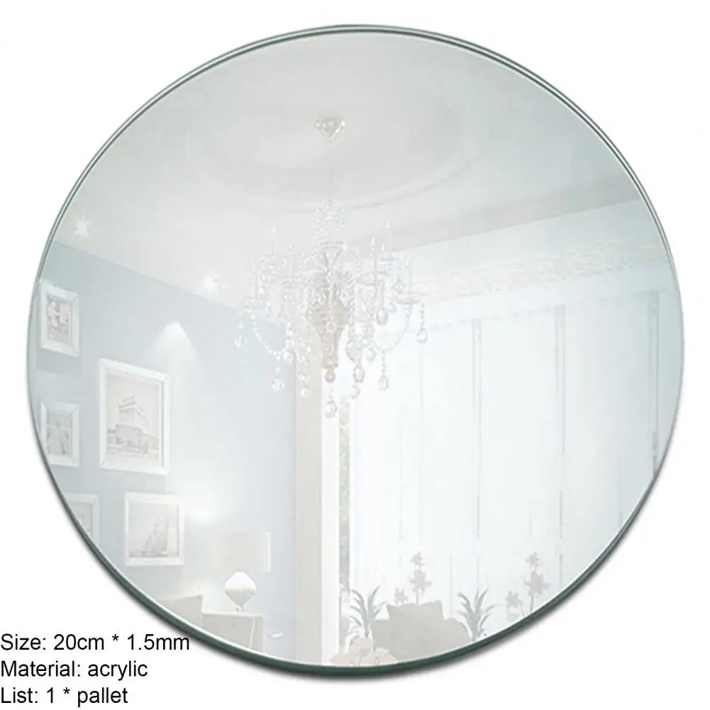 Acrylic Round Mirror Centrepiece  