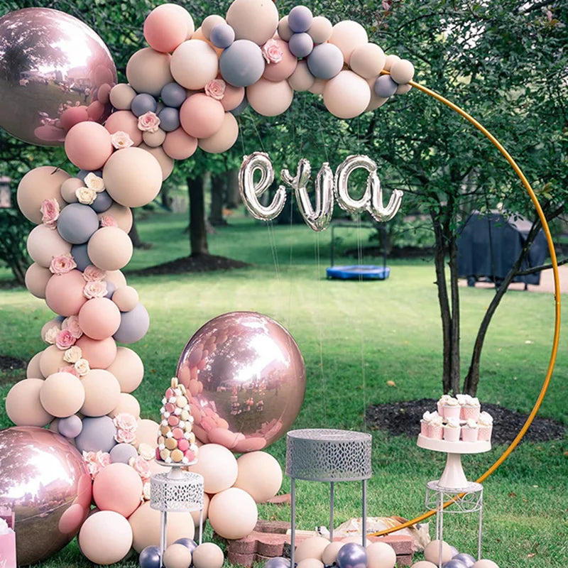 Metal Wedding Circle Arch Backdrop Stands  