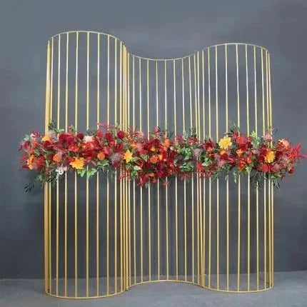 Arch Metal Flower Stand Frame Wedding Background  