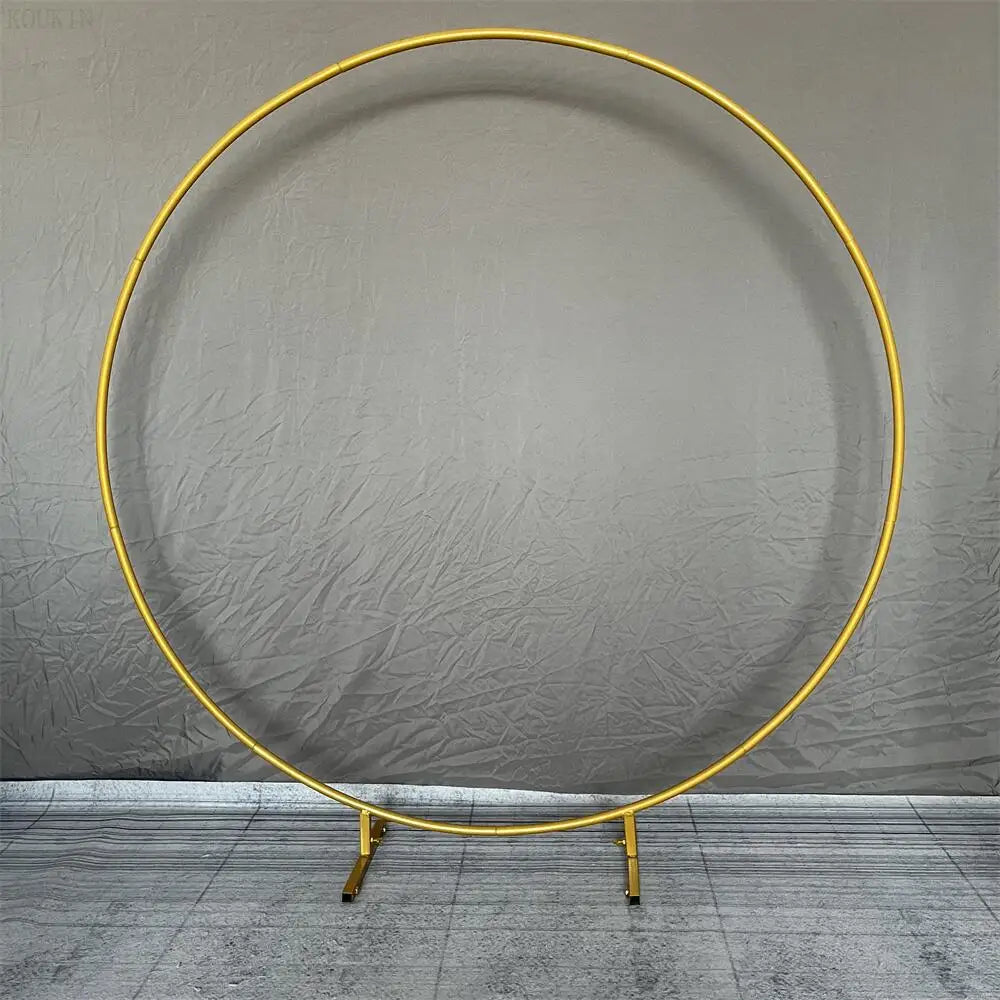 Metal Wedding Circle Arch Backdrop Stands  