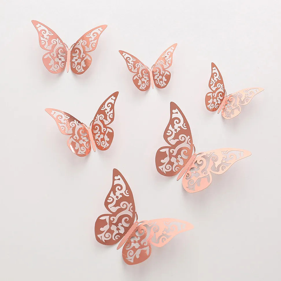 12PCS Butterfly Cake Decor  