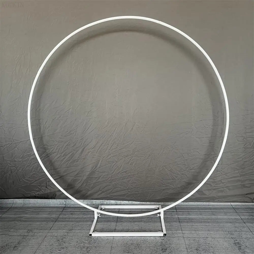 Metal Wedding Circle Arch Backdrop Stands  