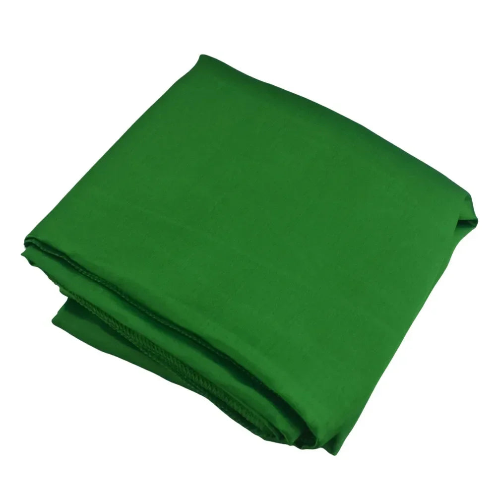 Green Elegant Satin Rectangle Tablecloth  