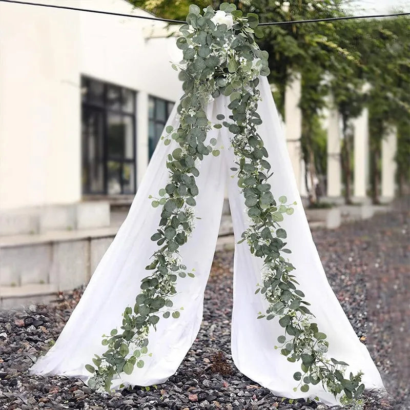 1.8M Hanging Artificial Eucalyptus Garland  