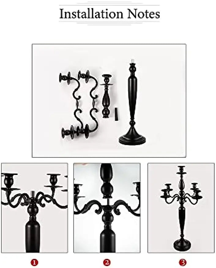 5 Arm Candelabra Candle Holder  