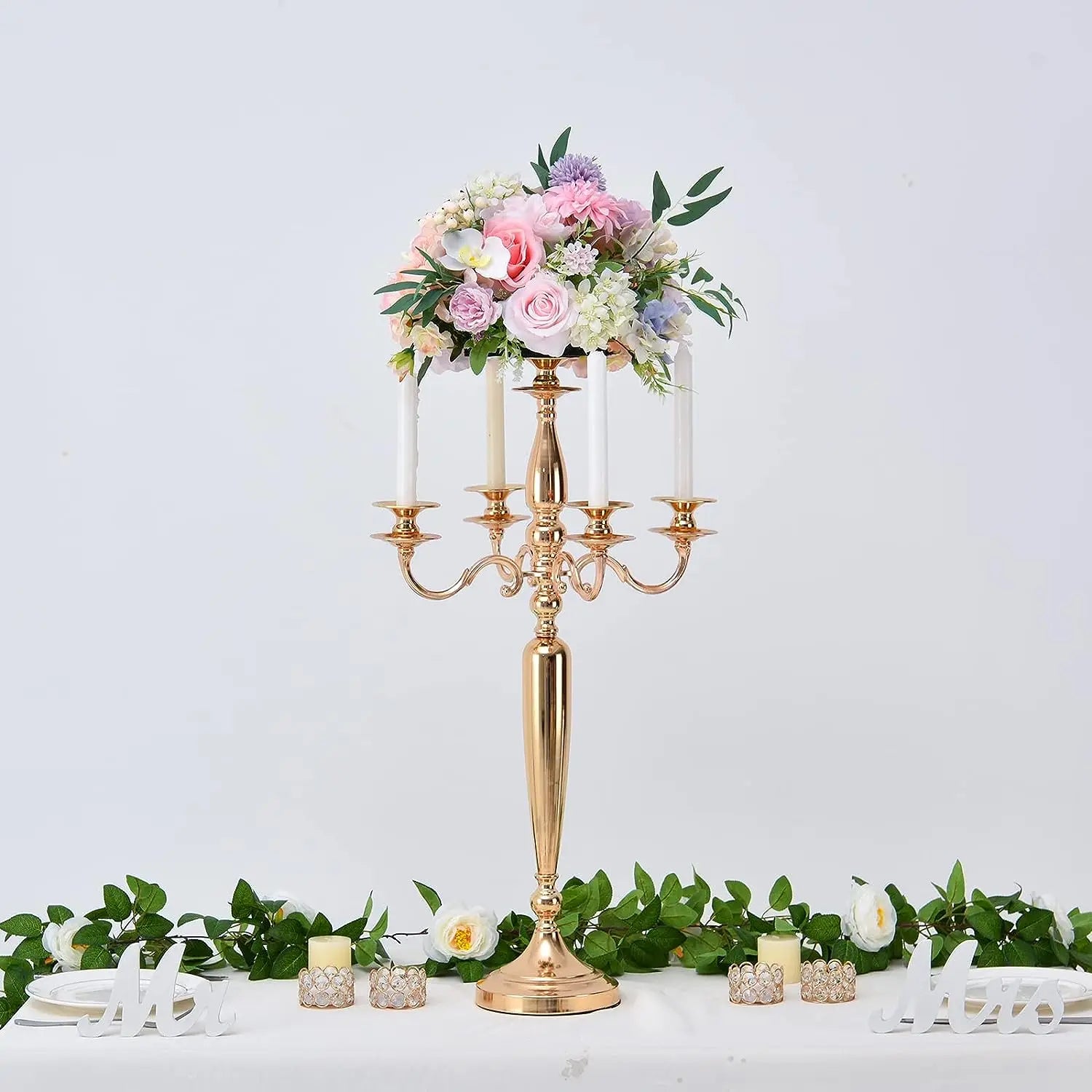 5 Arm Candelabra Candle Holder  