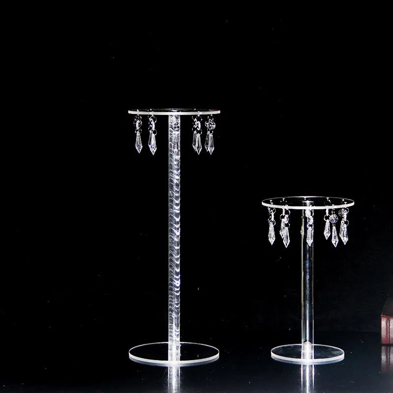 Transparent Crystal Cake Stand Acrylic  