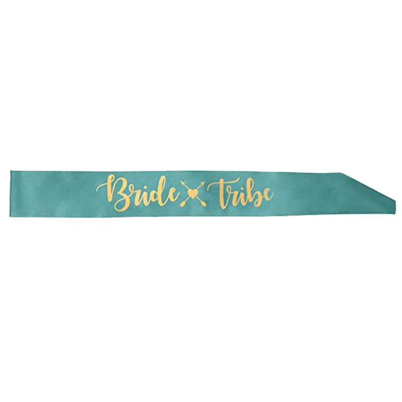 7/1Pcs Bride To Be Sash Wedding Decoration Bridal Shower Team Bride  