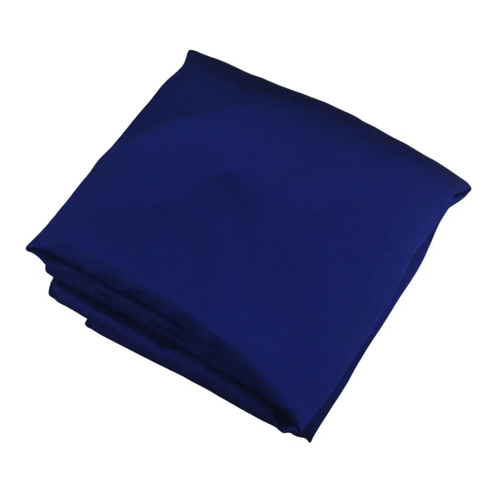 Royal Blue Elegant Satin Rectangle Tablecloth  