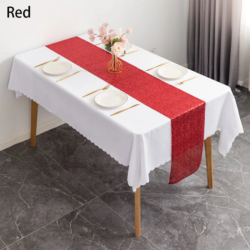 Sequin Table Runners Glitter  