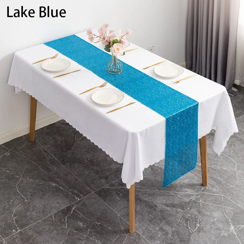 Sequin Table Runners Glitter  