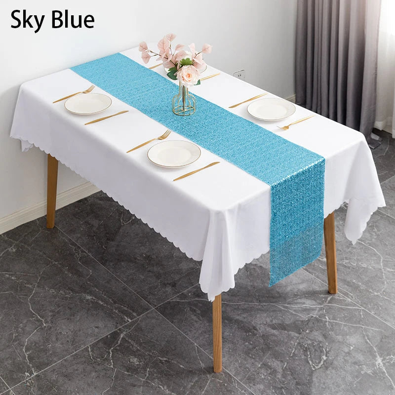 Sequin Table Runners Glitter  